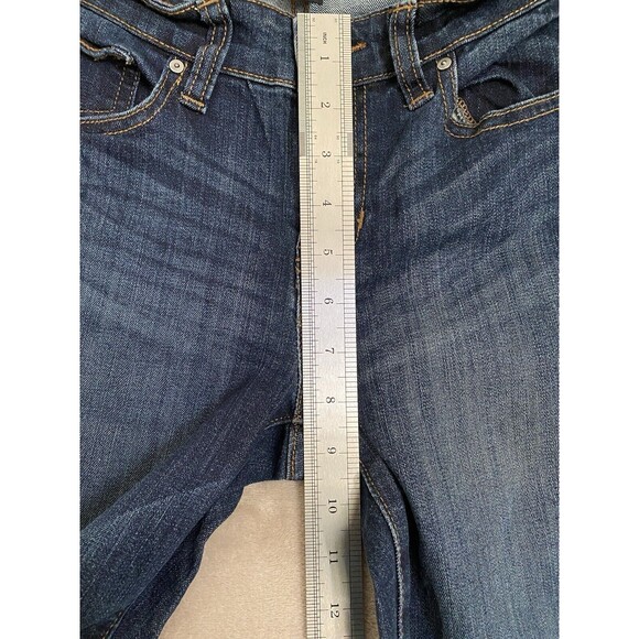 GAP Jeans Womens 4 Regular 27 x 30 Blue Stretch Skinny Denim Leggings Jeggings - Picture 5 of 16